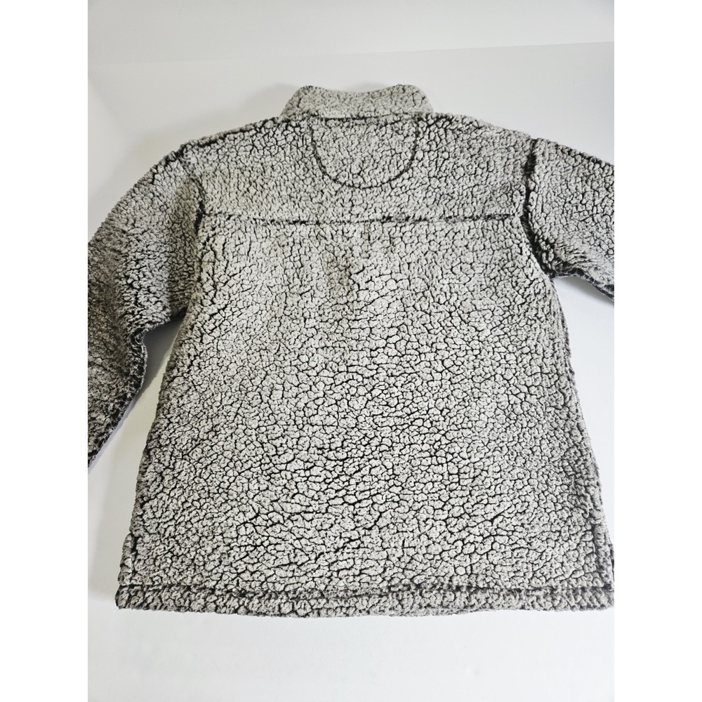 G-III 4 Her by Carl Banks Flyers Fleece Quarter Zip Women's Size Medium Off Grey - Picture 5 of 6